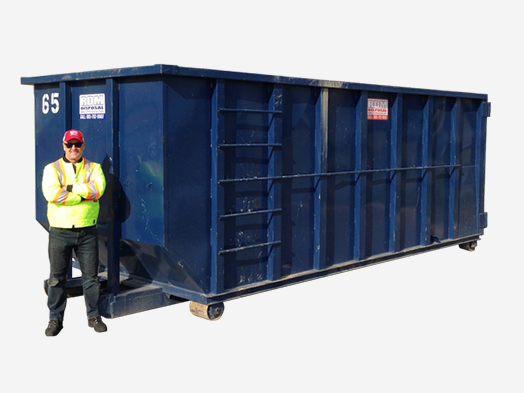 40 Yard Dumpster for Brampton and Mississauga from RDM Disposal