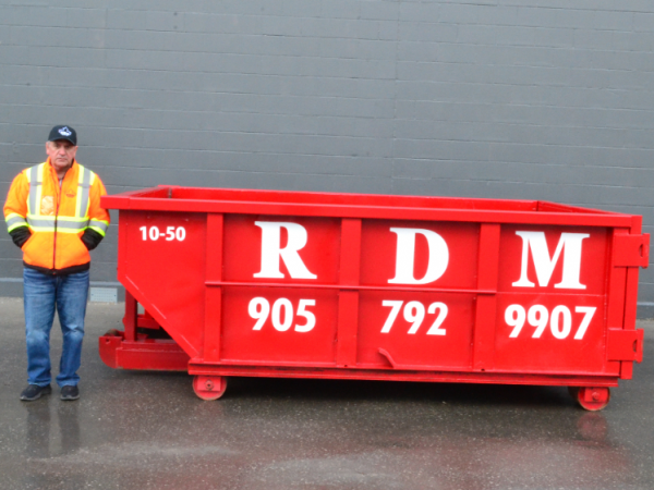 10 Yard Bin for Brampton and Mississauga from RDM Disposal