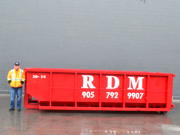 20 Yard-Long Bin for Brampton and Mississauga from RDM Disposal